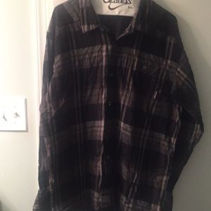 Columbia 100% cotton flannel shirt
